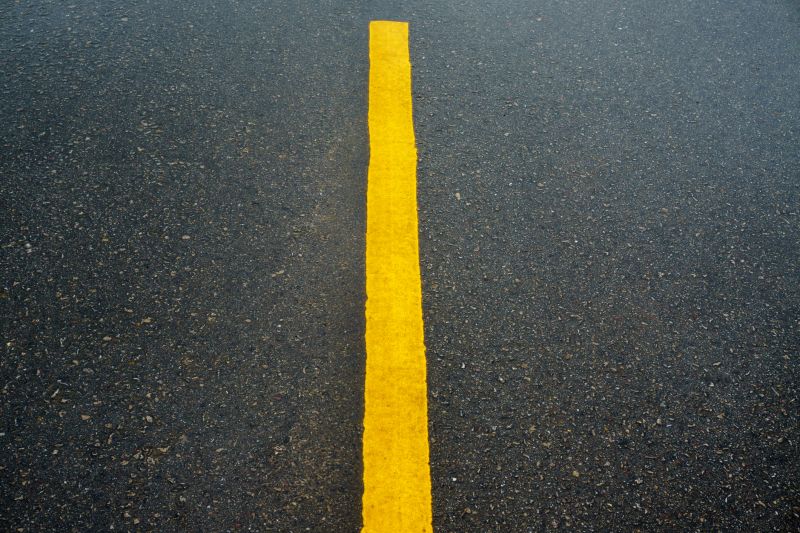 Asphalt Driveway Striping