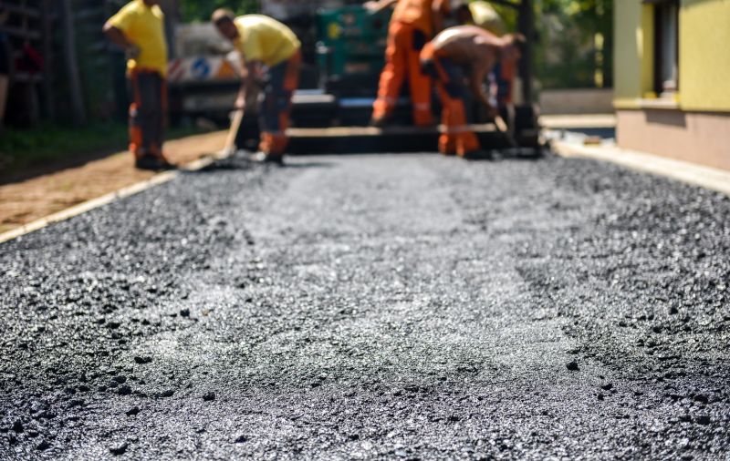 Asphalt Driveway Apron Installation
