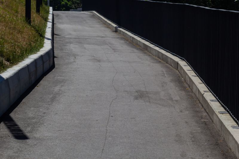 Asphalt Driveway Border Installation