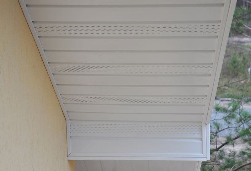 Local Vinyl Soffit Installation