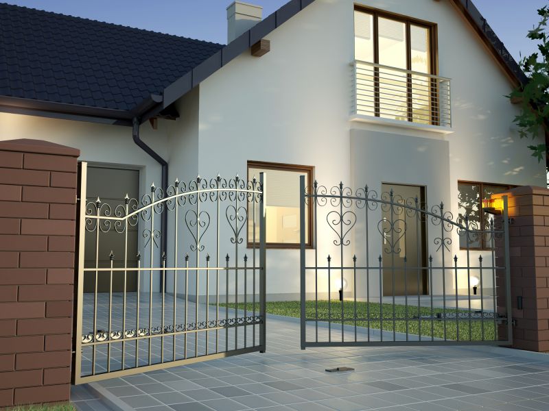 Iron Fence Gate Automation