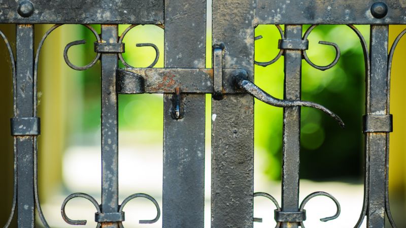 Iron Fence Gate Latch Repair