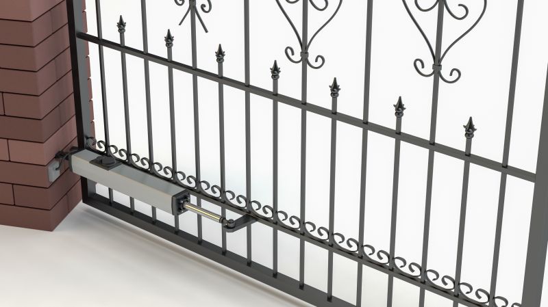 Iron Fence Gate Hinge Replacement