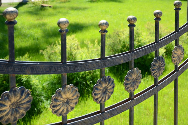 Ball Top Iron Fence Installation