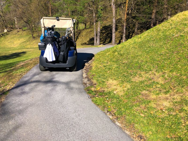 Golf Cart Path Paving